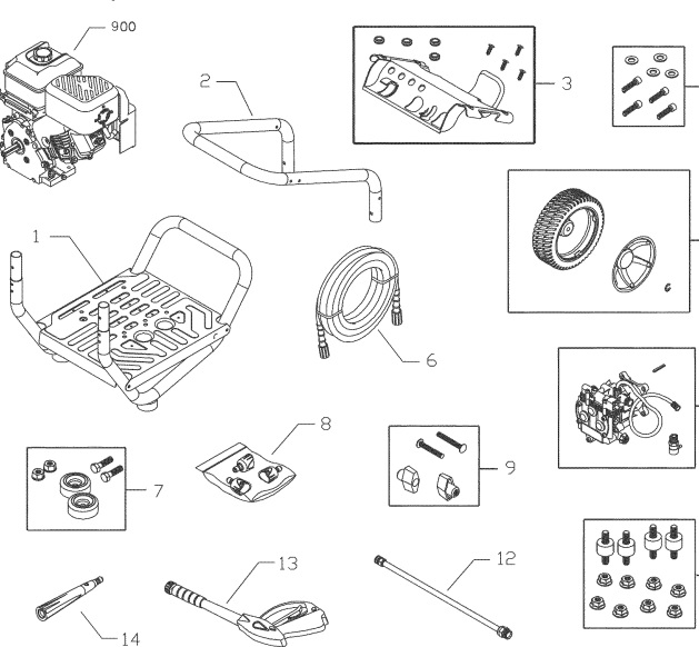 Craftsman Pressure Washer 580752080 Parts